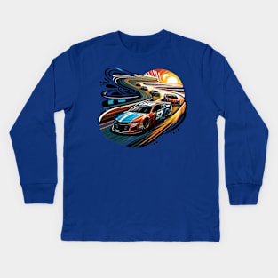 Nascar - From Sun to Finish Kids Long Sleeve T-Shirt